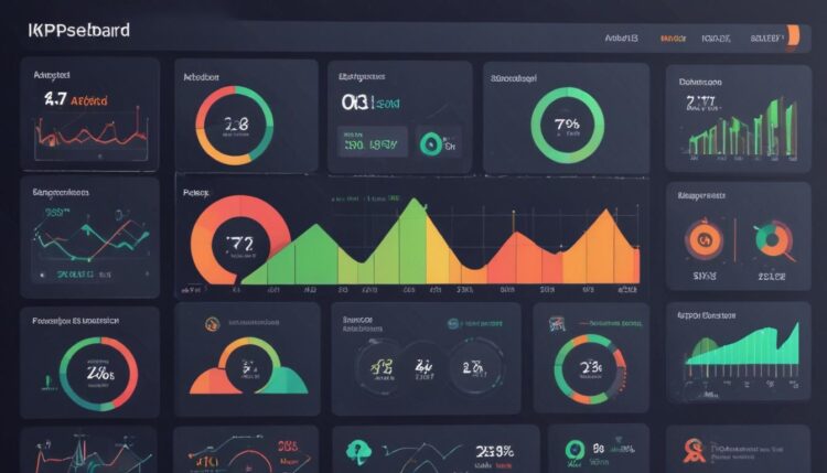Effektive Erstellung eines KPI-Dashboards: Schritte zur Zieldefinition, KPI-Auswahl und Datenintegration.
