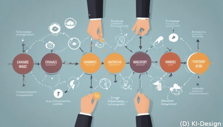 Effizientes Change Management: Strukturierter Prozess in vier Phasen für nachhaltige Unternehmensveränderungen Effizientes Change Management: Strukturierter Prozess in vier Phasen für nachhaltige Unternehmensveränderungen