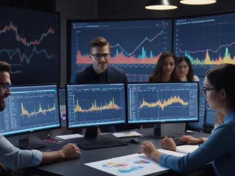 Auf welche Weise ist es sinnvoll, dass ein Unternehmen mit Datenstrategien Teamarbeit fördert?