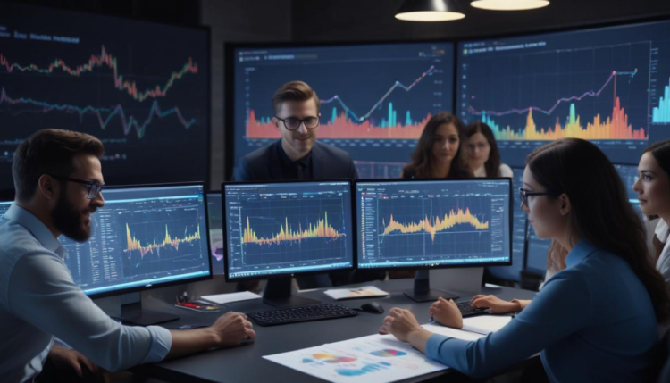 Auf welche Weise ist es sinnvoll, dass ein Unternehmen mit Datenstrategien Teamarbeit fördert?