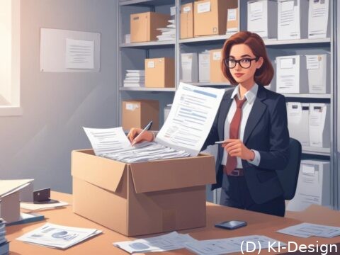 Effiziente Prozessbeschreibung zur Gewährleistung der Revisionssicherheit in der Dokumentenverwaltung für Unternehmen.