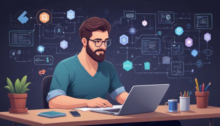 Vereinfachter Prozess zur Erstellung von Low-Code-Anwendungen: Von der Ideenfindung bis zur Umsetzung für Nicht-Programmierer.