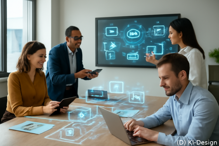 Digitalisierung revolutioniert Unternehmensworkflows: Effizienz, Automatisierung und Cloud-Technologien erhöhen Produktivität und