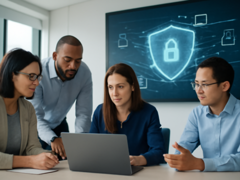 Effektive Cybersecurity steigert Teamproduktivität durch Schulungen, klare Kommunikation und moderne Technologien.