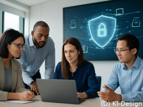 Effektive Cybersecurity steigert Teamproduktivität durch Schulungen, klare Kommunikation und moderne Technologien.