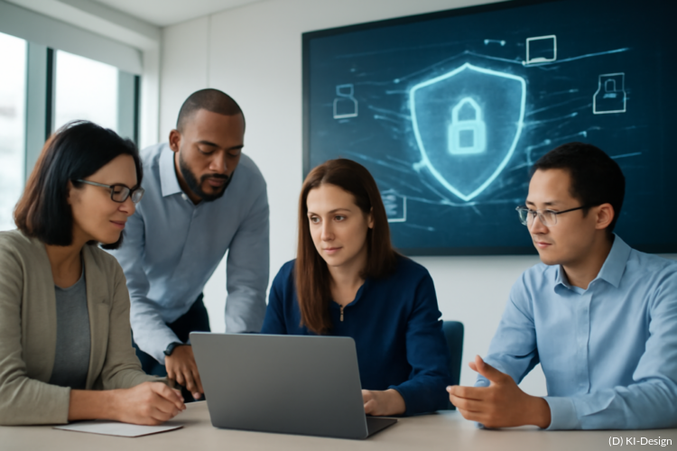 Effektive Cybersecurity steigert Teamproduktivität durch Schulungen, klare Kommunikation und moderne Technologien.