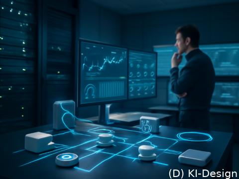 Effizienzsteigerung in IT-Abteilungen durch IoT: Automatisierung, Echtzeitdaten und optimierte Prozesse im Fokus.