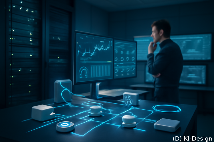 Effizienzsteigerung in IT-Abteilungen durch IoT: Automatisierung, Echtzeitdaten und optimierte Prozesse im Fokus.