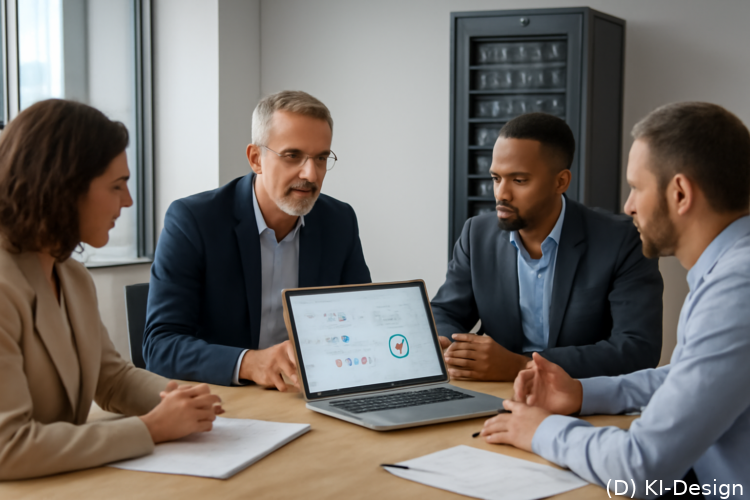 Erfolgreiche Implementierung von On-Premise Software: Schritte von Bedarfsanalyse bis Mitarbeiterschulung.